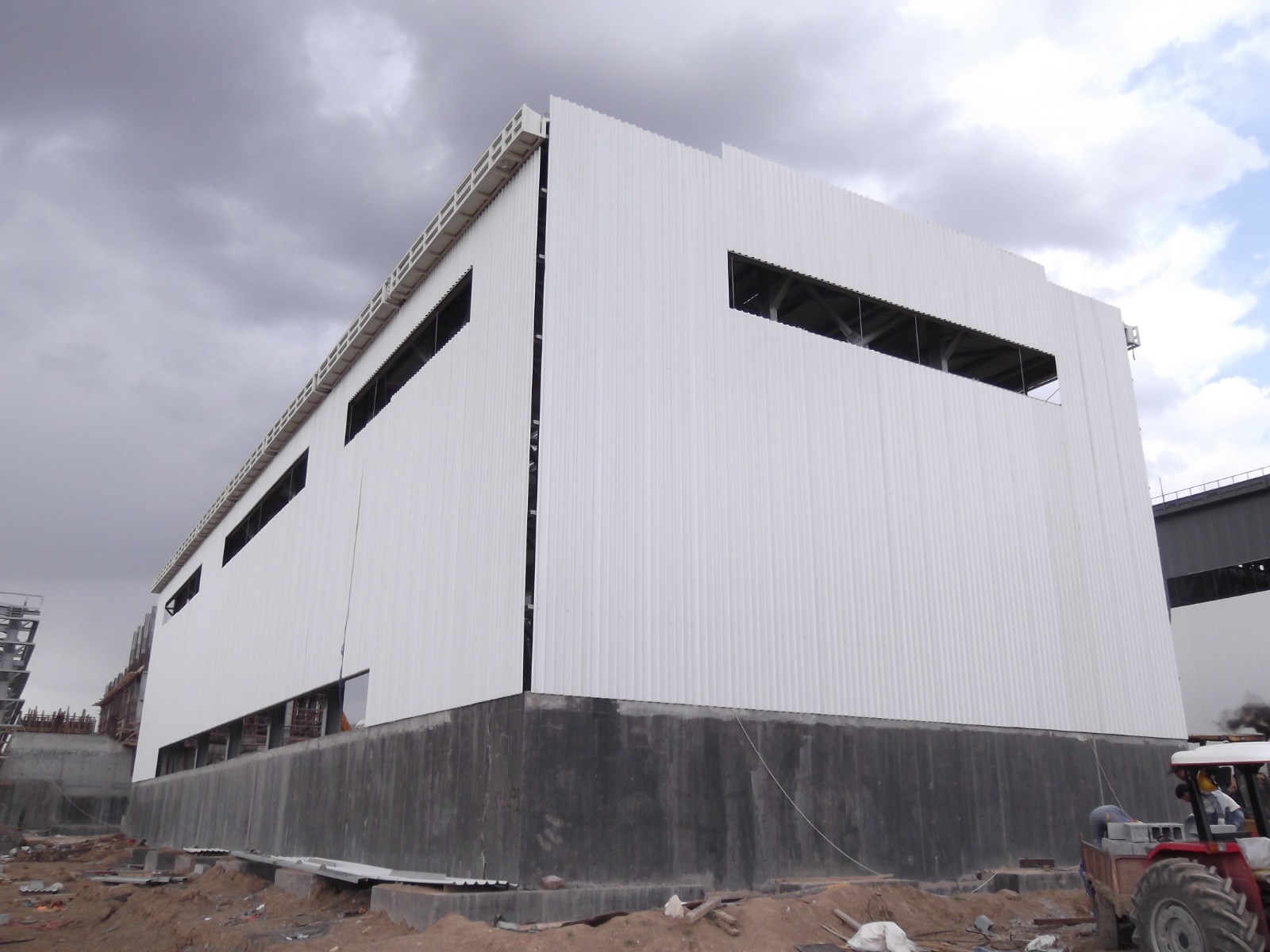 Mass Süleymaniye Steel Plant – Steel Structure Fabrication, Installation & Facade Cladding