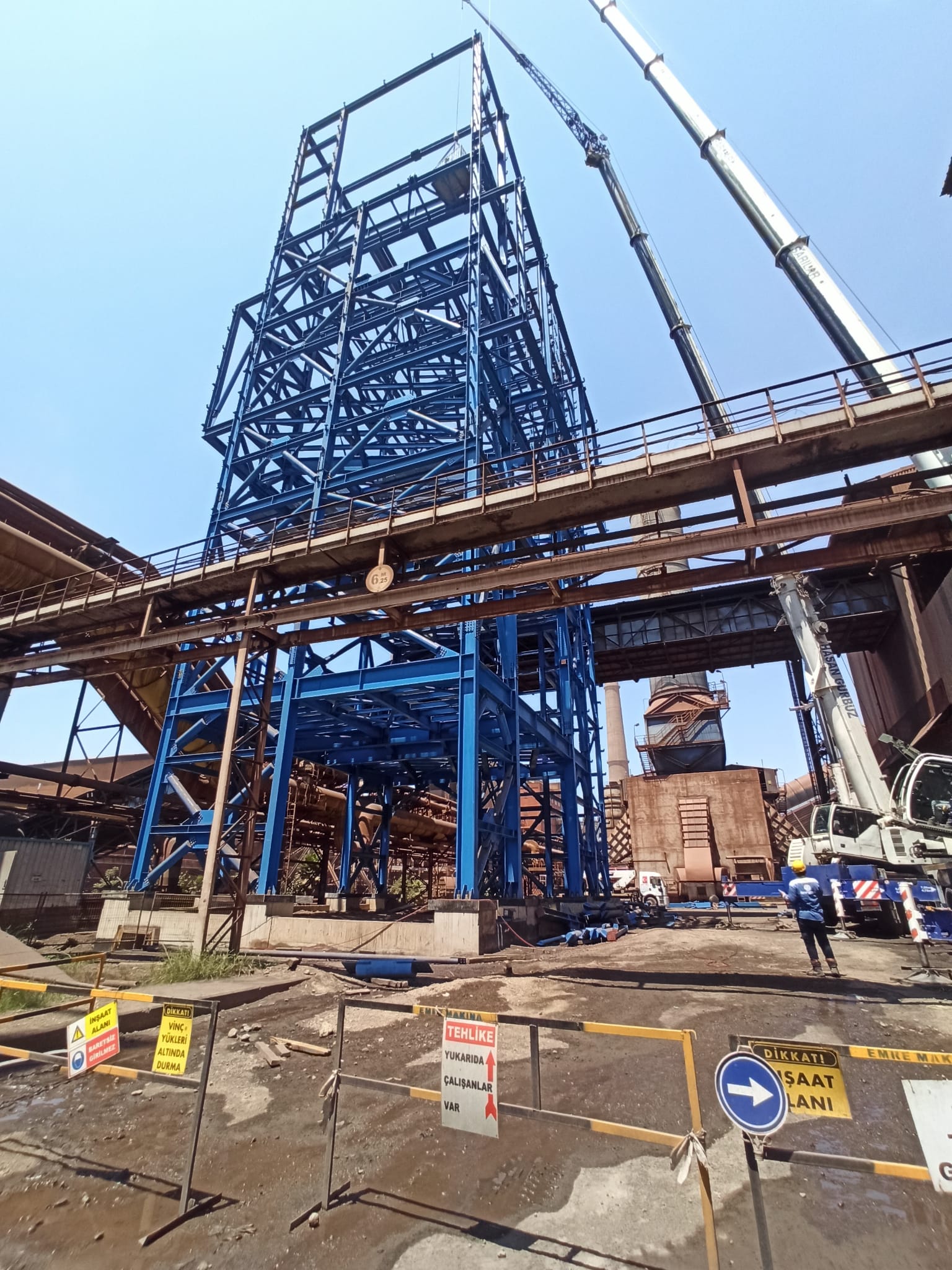 İsdemir - Construction and Installation of Charging Facility and Main Conveyors (Blast Furnace No.1)