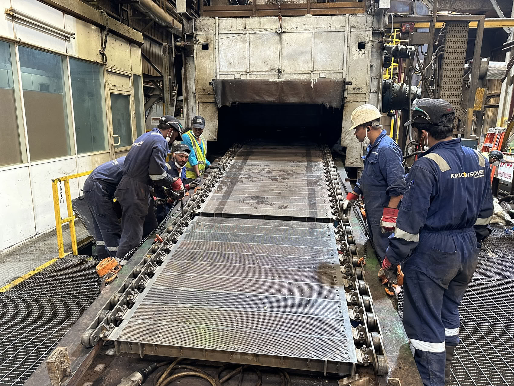 Kimmco Isover - Line 2 Upper and Lower Curing Oven Pallet Fabrication and Installation Supervision
