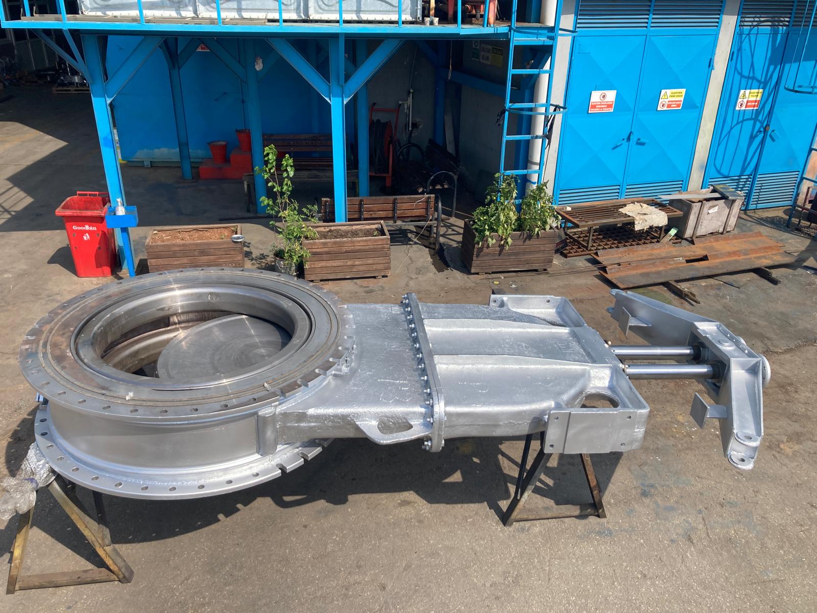 Hydraulic Circular Slide Gate Damper