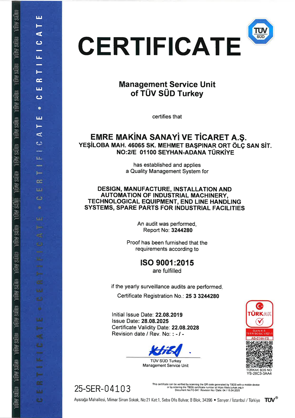 ISO 9001:2015